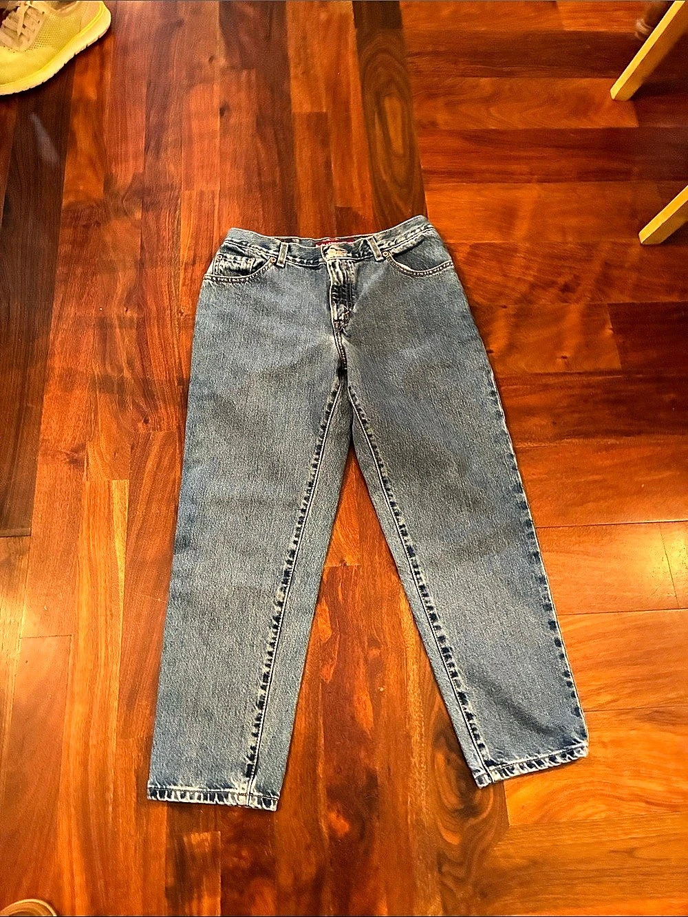 Y2K late 90s lLevi's 550 Classic Relaxed Straight Leg Jeans in acid wash Blue